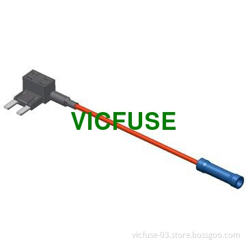 Automotive in-line fuse holders